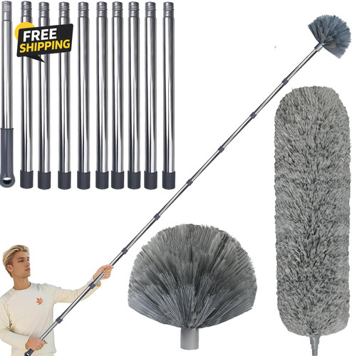 20ft high reach cobweb duster - 20ft,