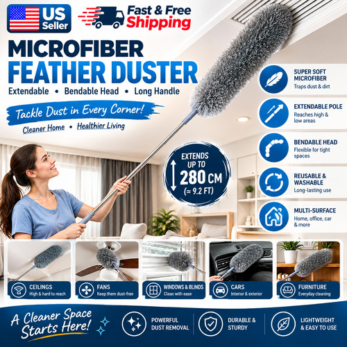 Microfiber feather duster - microfiber,